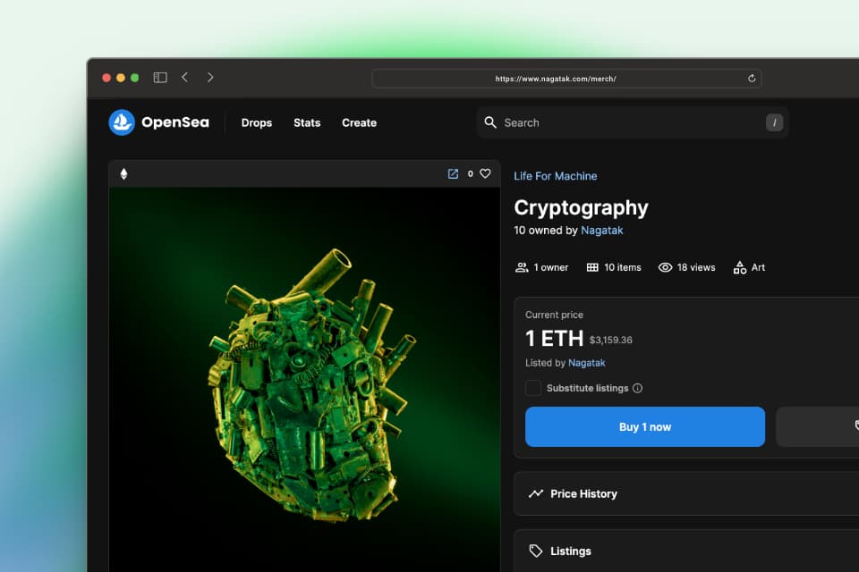 Cryptograpy Merchandise by Nagatak